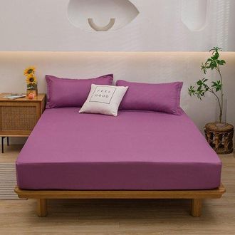 OEM S&aacute;bana Bajera Ajustable, 160 X 200 X 30 Cm, De Algod&oacute;n Puro Superfino, Apta Para Colchones De Hasta 30 Cm De Grosor, Color Verde Claro
