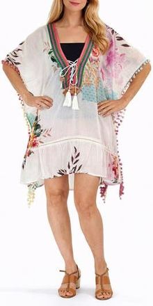 Ranee&rsquo;s Floral Cover-Up in Aqua at Nordstrom Rack