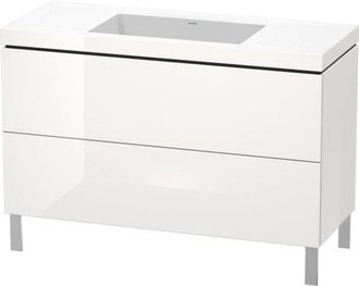 Duravit Duravit L-cube C-bonded Ensemble Vertical, 2 Tiroirs, Sans