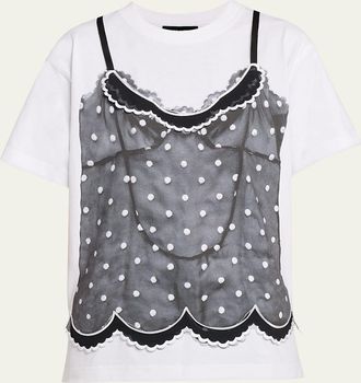 Marc Jacobs Trompe LOeil Cami T-Shirt