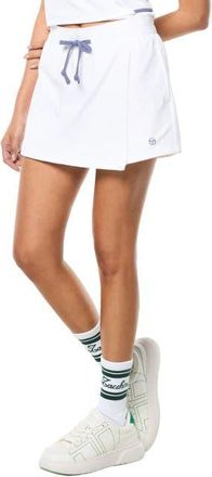 Sergio Tacchini Agata Wrap Skort in Brilliant White at Nordstrom, Size Xx-Large