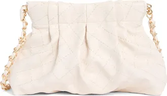 Urban Expression Quilted Crossbody Bag in Cream at Nordstrom Rack