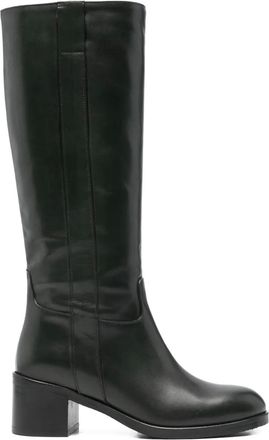 Paola Parisi Roma Stivali con tacco largo 50mm - Nero