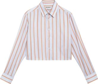 J.W.Anderson Cropped Shirt - Dames - Overhemden - Veelkleurig - 2XS - Overhemden