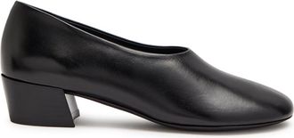 Khaite Marcy 30 Leather Pumps - Black