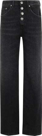 Dondup Loose Fit Black Jacklyn Jeans