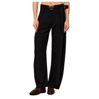 Pinko Mujer, Pantalones, Negro, Talla: S
