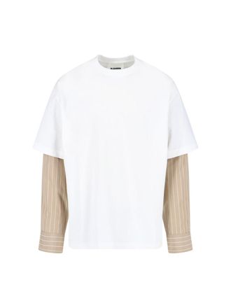Jil Sander Crew Neck T-Shirt - White