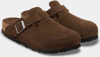 Birkenstock Womens Sandals in Dark Brown Suede - Size UK 5.5