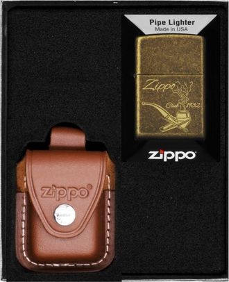 OEM Juego De Encendedores Zippo Dise&ntilde;o De Pipa Zippo Regalo N.&deg; 2