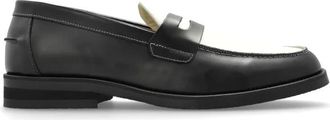 Duke + Dexter Wilde Penny Loafer - Heren - Loafers - Zwart - 41 EU - Leer - Schoenen