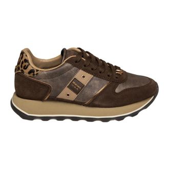 Blauer Mills01 Sneaker - Dames - Schoenen - Bruin - Maat: 36 EU Leer