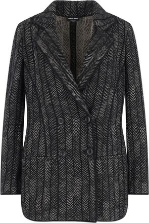 Giorgio Armani Blazer doppiopetto - Nero
