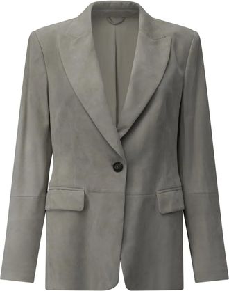 Brunello Cucinelli Blazer monopetto - Grigio