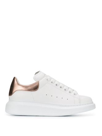 Alexander McQueen Oversize smooth leather sneakers