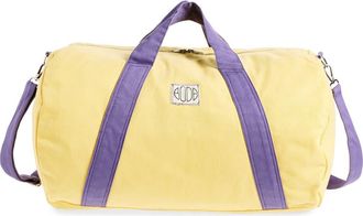 Bode Two-Tone Canvas Gym Bag in Yellow at Nordstrom