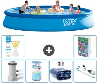 Intex Piscina Easy Set Redonda - 457x84 Cm - 7-piezas S201