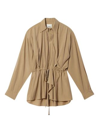 Isabel Marant Keren jack met trekkoord - Beige