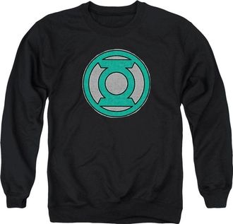 Gildan Green Lantern Hand Me Down Adult Crewneck Sweatshirt