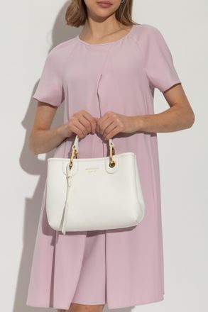 Emporio Armani Eco-leather Handbag, Womens, White