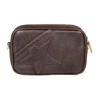 Golden Goose Cross Body Bags, female, Brown, Size: ONE SIZE Mini Star Bag