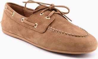 Sperry Top-Sider Womens Sperry Slim Boat Leather Womens Tan Boat Shoes - Brown - Size: UK 8 / eu 41.5 / us 10.5