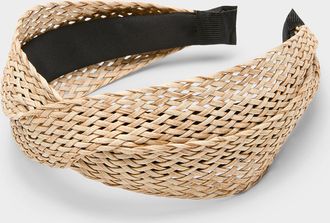 Simons Womens Natural trellis headband