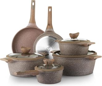 KASANOVA Batteria Terra di Kasanova, 10 pezzi