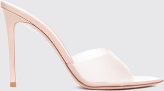 Gianvito Rossi Mules Elle in PVC e pelle verniciata con tacco a spillo