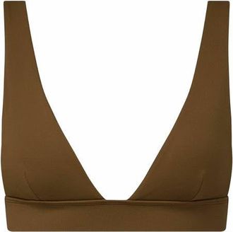 WeWoreWhat V-neck Bralette in Kangaroo at Nordstrom, Size Large