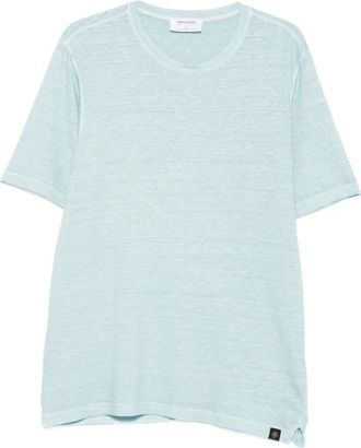 Gran Sasso T-shirt met ronde hals - Heren - T-shirts - Blauw - XL - Tops