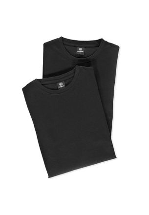 Lerros T-Shirt »LERROS Rundhals Doppelpack T-Shirt in Premium Baumwollqualität«