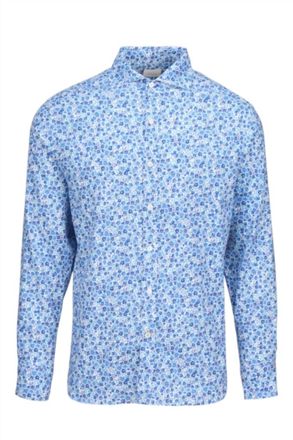 Swims Mens Breeze Linen Shirt In Blue