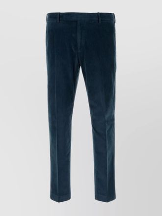 Pantaloni Torino stretch corduroy trousers ironed pleats
