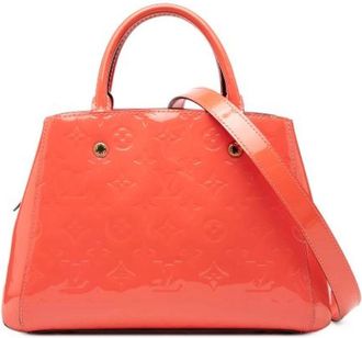 Louis Vuitton Pre-owned Handbags, female, Orange, Size: ONE SIZE Pre-owned Vintage Handbag