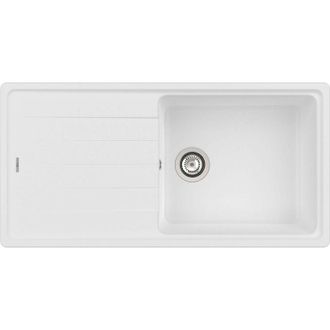 Roca Roca - Fregadero Reversible De Una Cubeta De Quarzex Color: Blanco - Medidas: 1000x500x180 Mm
