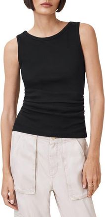 AllSaints Katarina Stretch Cotton Tank in Black at Nordstrom, Size X-Small