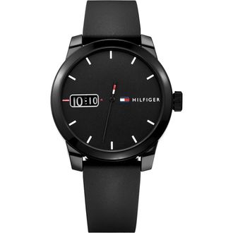 Tommy Hilfiger Mens Denim Quartz Sport Watch, 42mm in Black at Nordstrom Rack