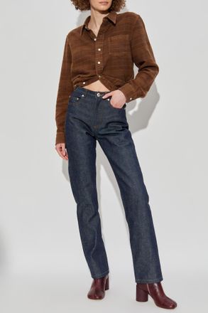 A.P.C. Jeans Standard, Womens, Navy Blue