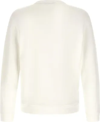 Polo Ralph Lauren Logo-Embroidered Cotton Sweatshirt - Cream