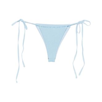Frankies Bikinis Badmode, Dames, Blauw, XS, Katoen, Tia Bikini Bottom