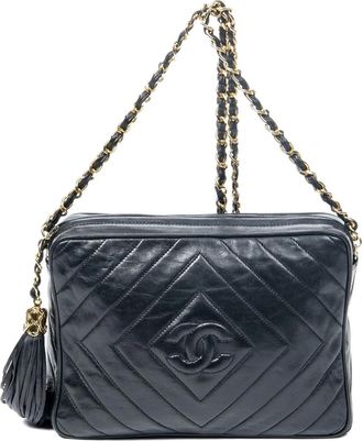 Chanel Borsa a spalla con nappa - Nero
