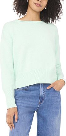 Vince Camuto Rollneck Lightweight Cotton Pullover