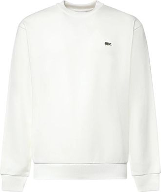 Lacoste Sweatshirt - Heren - Sweatshirts - Wit - XL - Katoen - Hoodies & sweatvesten
