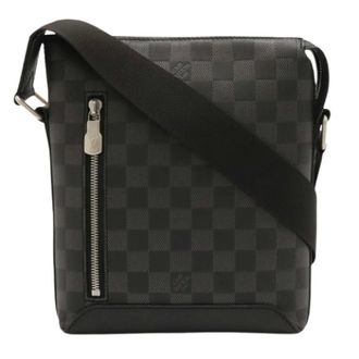 Louis Vuitton Pre-owned Cross Body Bags, male, Black, Size: ONE SIZE Pre-owned Discovery Damier Infini Shoulder Bag