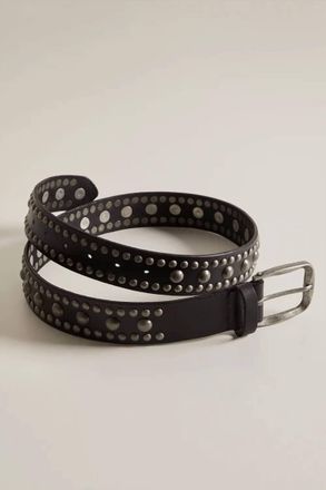 Free People Womens Sola Stud Belt In Black