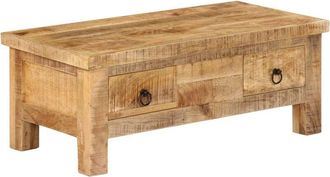 vidaXL Coffee Table 90x45x35 cm Solid Mango Wood vidaXL
