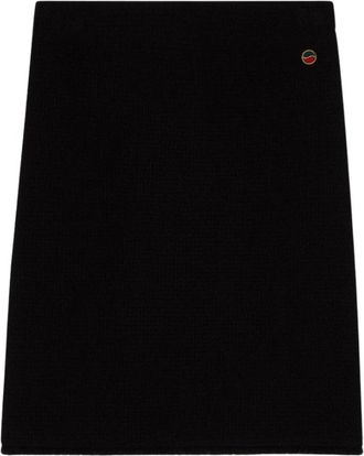 Busnel Lucky Tweed Skirt - Dames - Korte rokken - Zwart - M - Tweed - Rokken