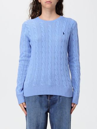 Polo Ralph Lauren Slim Fit Crewneck Jumper in Wool and Cashmere with Pony Logo