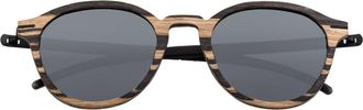 Earth Sabal Round Unisex Sunglasses ESG044EB